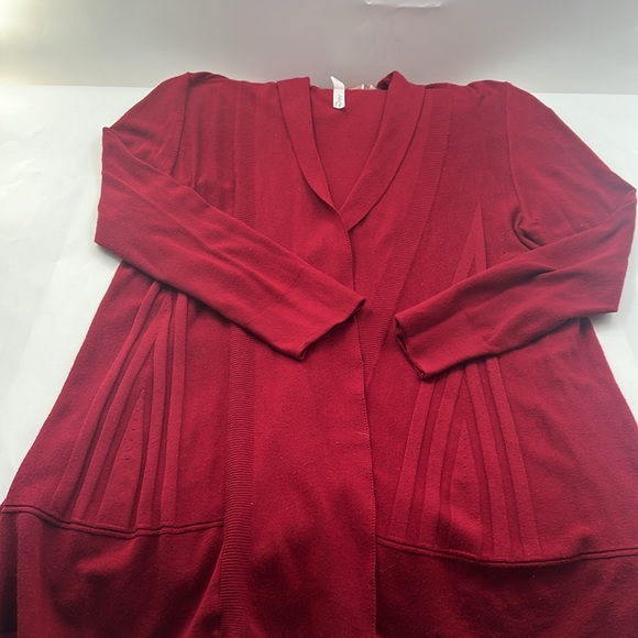 NY Collection Open Front Cardigan - Picture 3 of 7